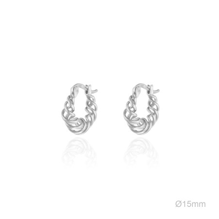 Earrings Sterling silver