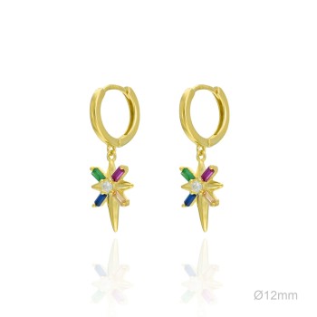 Boucles d'oreilles Zircons