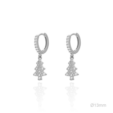 Boucles d'oreilles Zircons