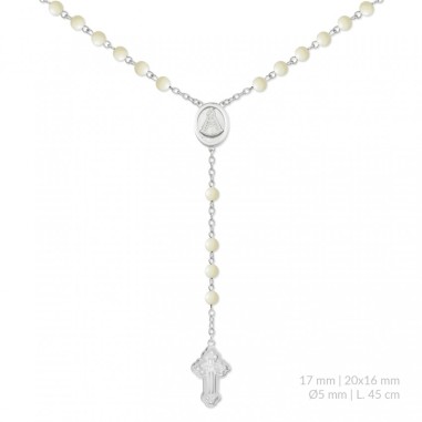 Chapelet en argent sterling