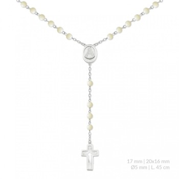 Chapelet en argent sterling