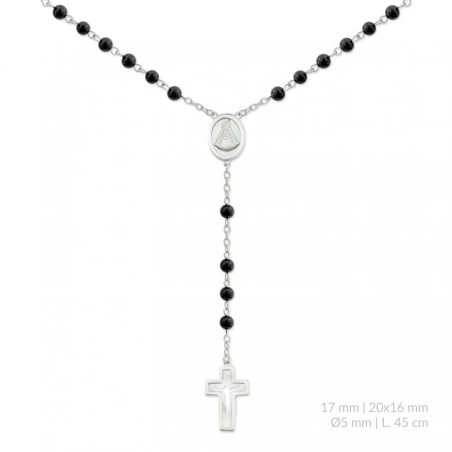 Chapelet en argent sterling