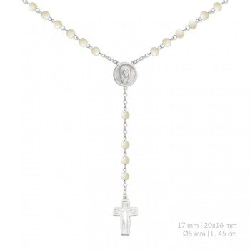 Chapelet en argent sterling
