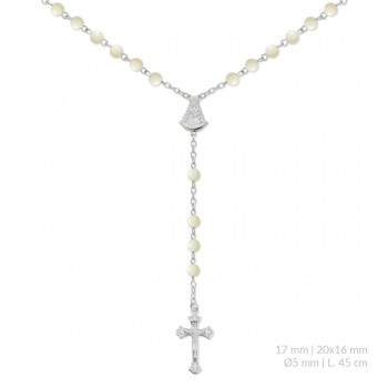 Chapelet en argent sterling