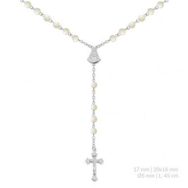 Chapelet en argent sterling