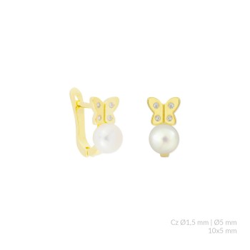 Pendientes de Plata de Ley...