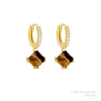 Boucles d'oreilles en Argent