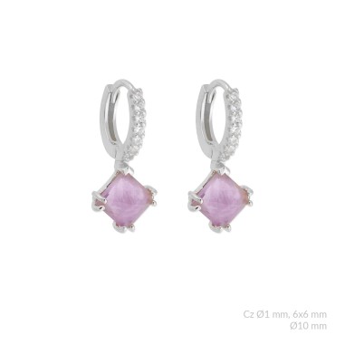 Boucles d'oreilles en Argent