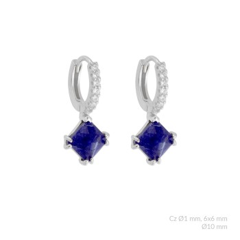 Boucles d'oreilles en Argent