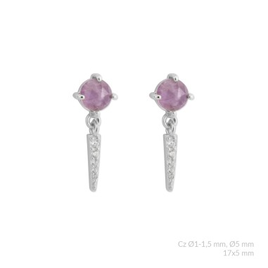 Boucles d'oreilles en Argent