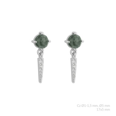 Pendientes de Plata de Ley