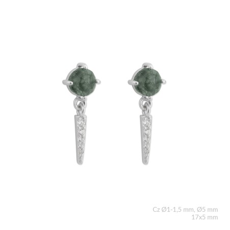 Pendientes de Plata de Ley