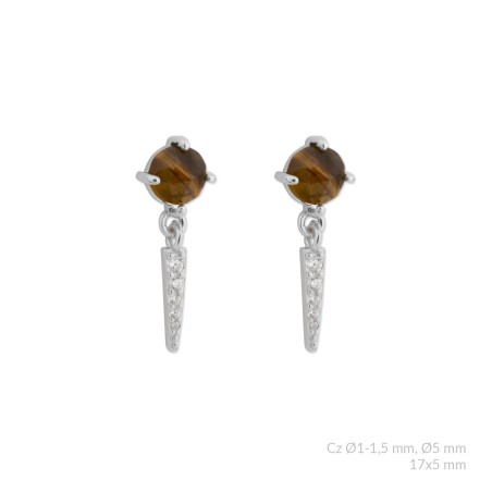 Boucles d'oreilles en Argent