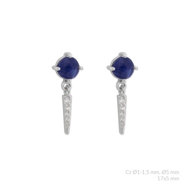 Pendientes de Plata de Ley