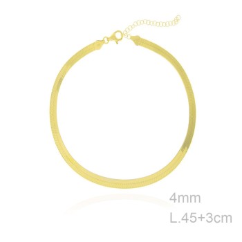 Sautoirs Argent lisse