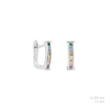 Pendientes de Plata de Ley...