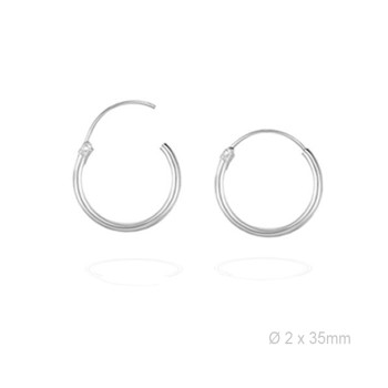 Boucles d'oreilles Argent...