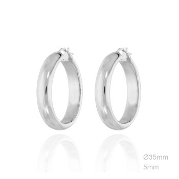 Boucles d'oreilles Argent...