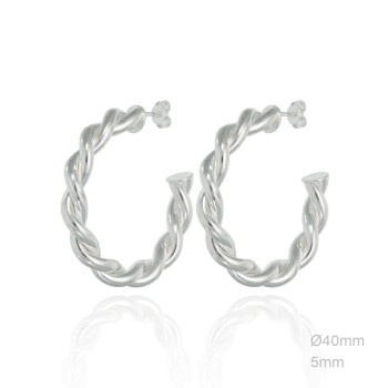 Earrings Sterling silver