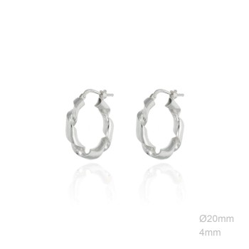 Boucles d'oreilles Argent...