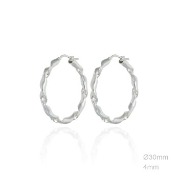 Boucles d'oreilles Argent...