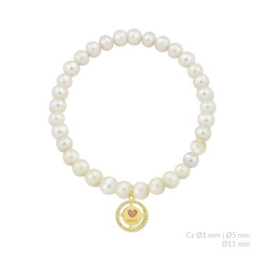 Pulseira de Prata Esterlina