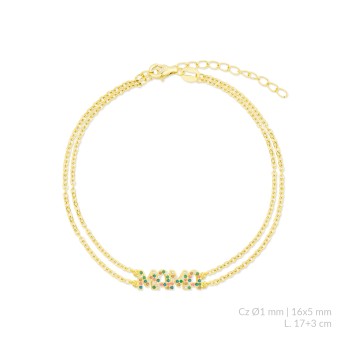 Bracelet en Argent avec...