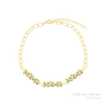 Bracelet en Argent avec...