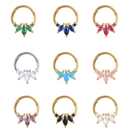 Expositor Circonita Pendientes Tragus 