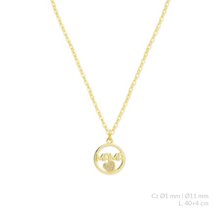 Sautoir en Argent avec oxyde de zirconium