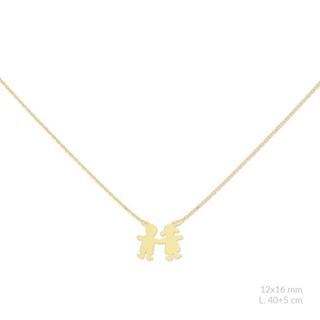 Gargantilla de Plata de Ley | Niño / Niña