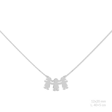 Sautoir en Argent | Fille / Fille / Fille