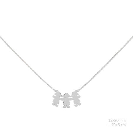 Sautoir en Argent | Fille / Fille / Fille