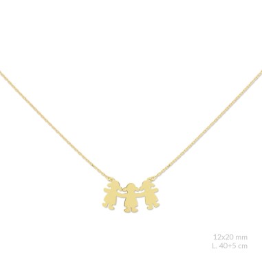 Gargantilla de Plata de Ley | Niña / Niña / Niña