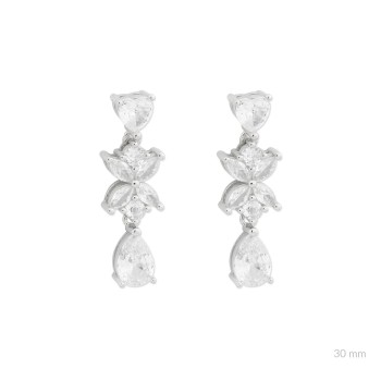 Pendientes de Plata de Ley...