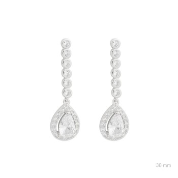 Pendientes de Plata de Ley...