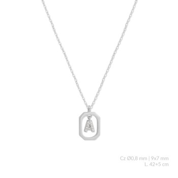 Silver necklace | A