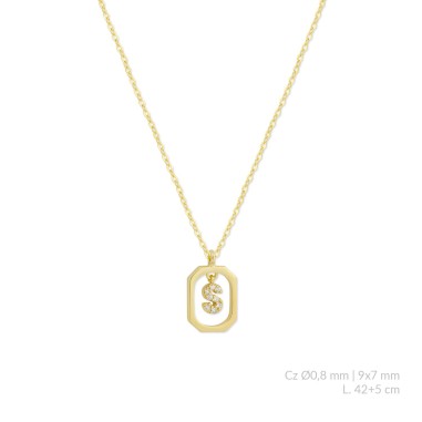 Sautoir en Argent | S