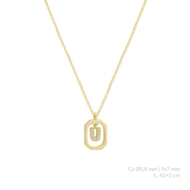 Gargantilha em Prata Esterlina | U