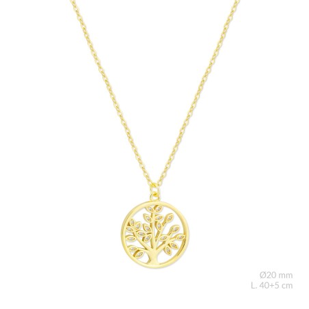 Sautoir en Argent avec oxyde de zirconium