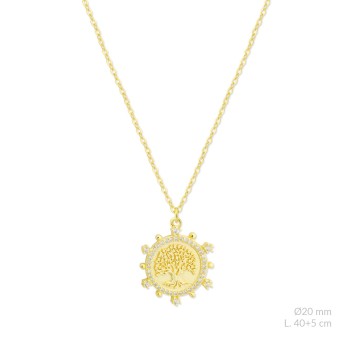 Sautoir en Argent avec...