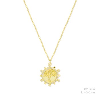 Sautoir en Argent avec...