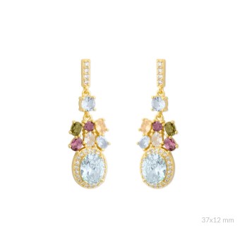 Pendientes de Plata de Ley...