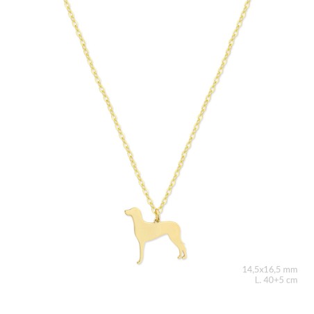 Silver necklace | Weimaraner