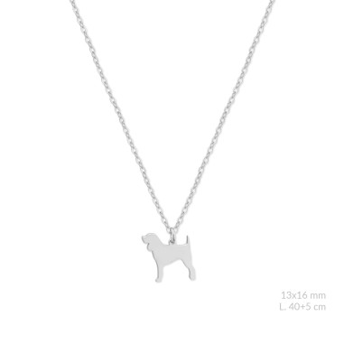 Silver necklace | Beagle