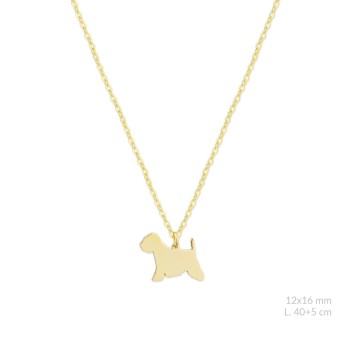 Silver necklace | Terrier