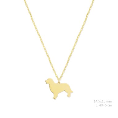 Sautoir en Argent | Golden Retriever