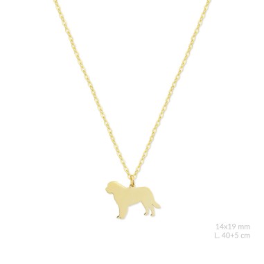 Sautoir en Argent | Saint Bernard