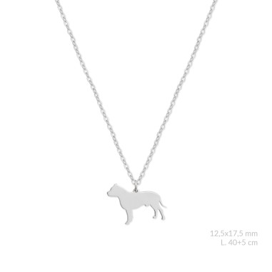 Silver necklace | Pitbull