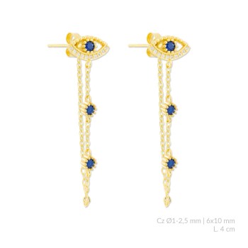 Boucles d'oreilles en...